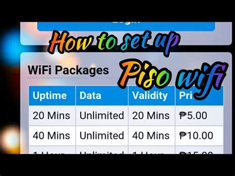 jonathan piso wifi|New Piso Wifi rates and Vouchers for .